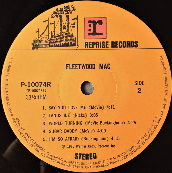 Fleetwood Mac - Fleetwood Mac (Vinyl, LP, Album, Repress, Stereo)