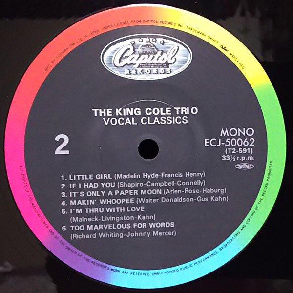 The Nat King Cole Trio - Vocal Classics (Vinyl, LP, Album, Compilat...
