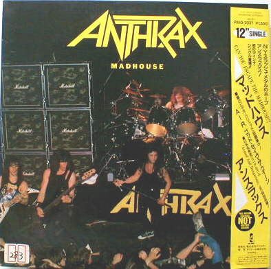 Anthrax - Madhouse (Vinyl, 12", 45 RPM, Single, Promo) Near Mint (NM or M-) / Near Mint (NM or M-)