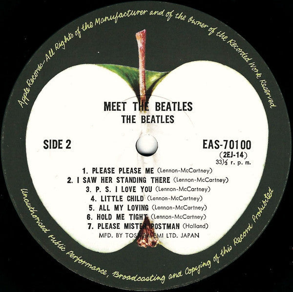 The Beatles - Meet The Beatles! = ビートルズ！ (Vinyl, LP, Album, Mono, R...
