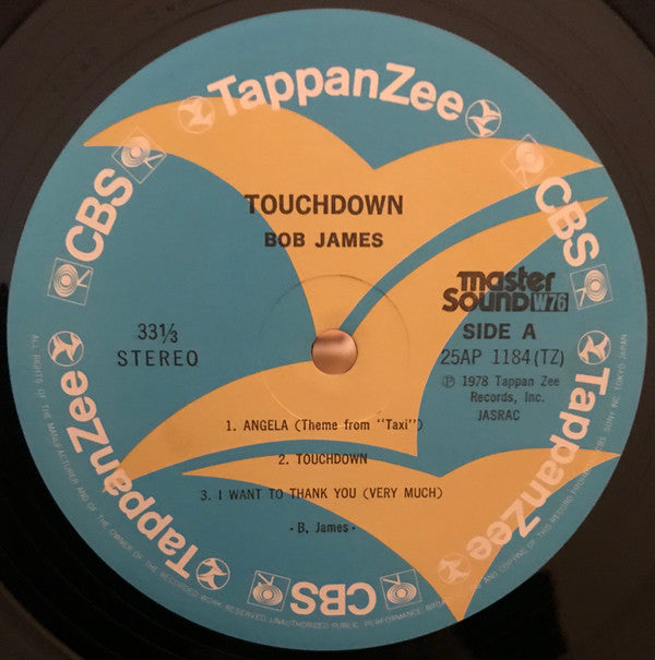 Bob James - Touchdown = タッチダウン (Vinyl, LP, Album, Stereo)