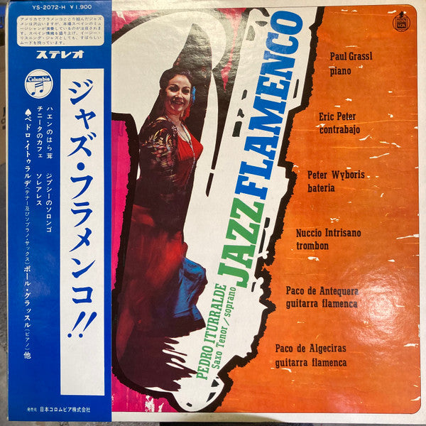 Pedro Iturralde - Jazz Flamenco (Vinyl, LP, Album, Stereo) Very Good Plus (VG+) / Good Plus (G+)