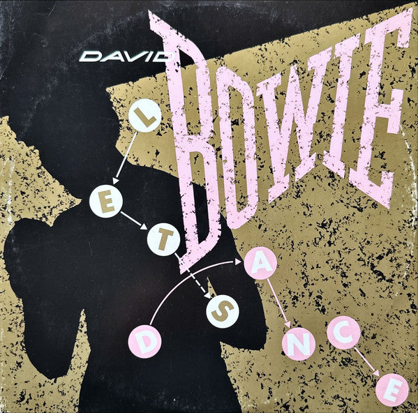 David Bowie - Let's Dance (Vinyl, 12", 45 RPM, Single) Good Plus (G+) / Good Plus (G+)