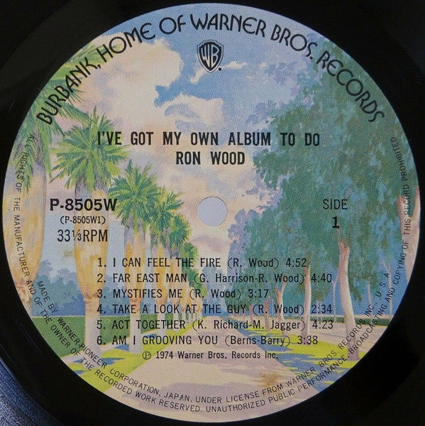 Ron Wood - I've Got My Own Album To Do (Vinyl, LP, Album)