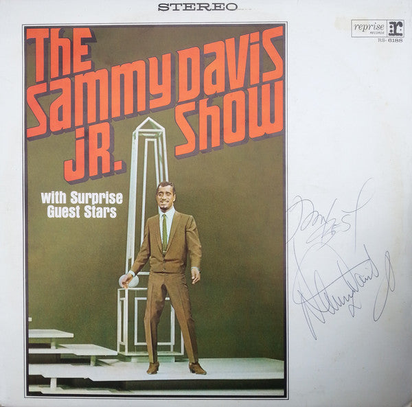 Sammy Davis Jr. - The Sammy Davis Jr. Show With Surprise Guest Stars (Vinyl, LP, Album, Stereo) Very Good Plus (VG+) / Good Plus (G+)