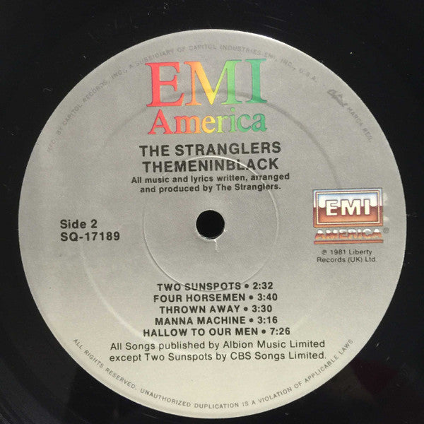 The Stranglers - The Gospel According To The Meninblack (Vinyl, LP, Album, Reissue) Very Good Plus (VG+) / Very Good Plus (VG+)