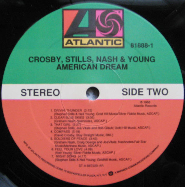 Crosby, Stills, Nash & Young - American Dream (Vinyl, LP, Album) Near Mint (NM or M-) / Very Good Plus (VG+)