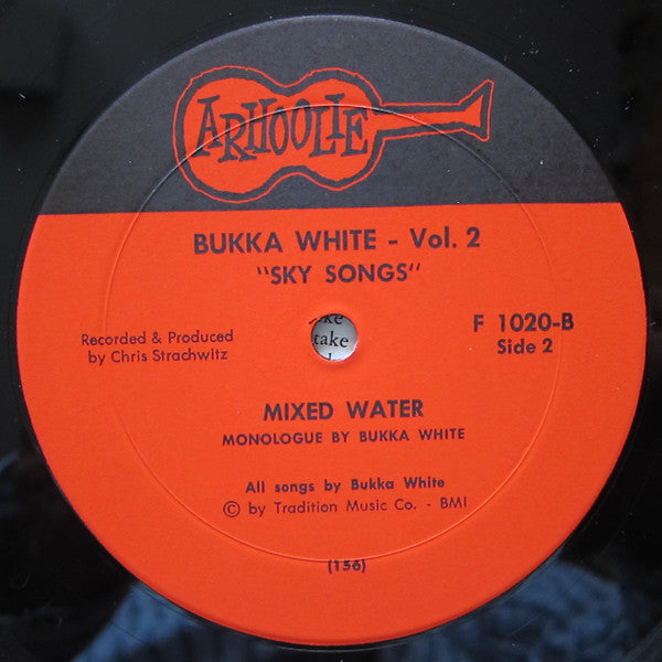 Bukka White - Sky Songs Vol. 2 (Vinyl, LP, Album, Reissue) Very Good (VG) / Very Good (VG)