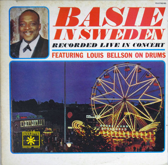 Count Basie Orchestra - Basie In Sweden (Vinyl, LP, Album, Stereo) Very Good Plus (VG+) / Very Good Plus (VG+)