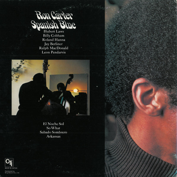 Ron Carter - Spanish Blue (Vinyl, LP, Album, Stereo)