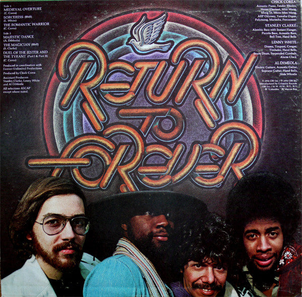 Return To Forever - Romantic Warrior (Vinyl, LP, Album) Good Plus (G+) / Very Good (VG)
