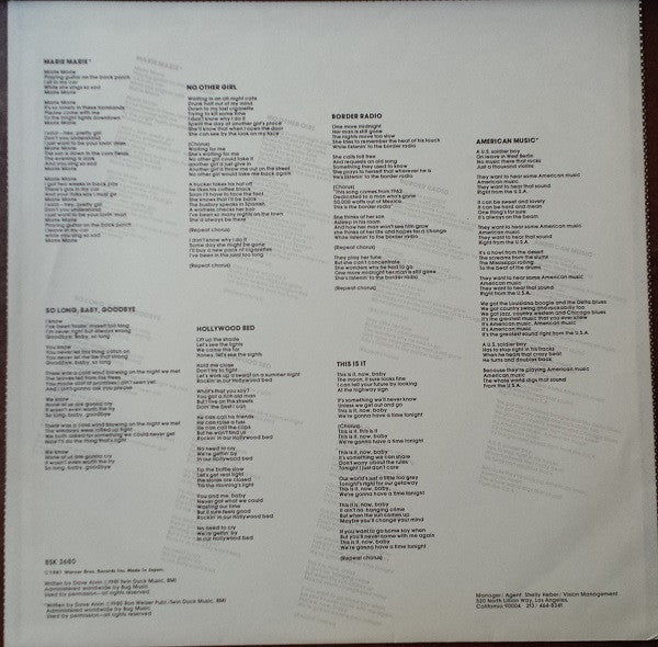 The Blasters - The Blasters (Vinyl, LP, Album) Very Good (VG) / Very Good (VG)