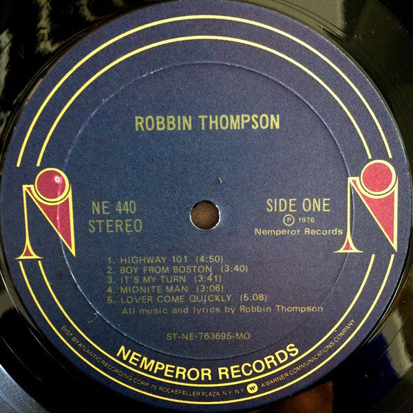 Robbin Thompson - Robbin Thompson (Vinyl, LP, Album)