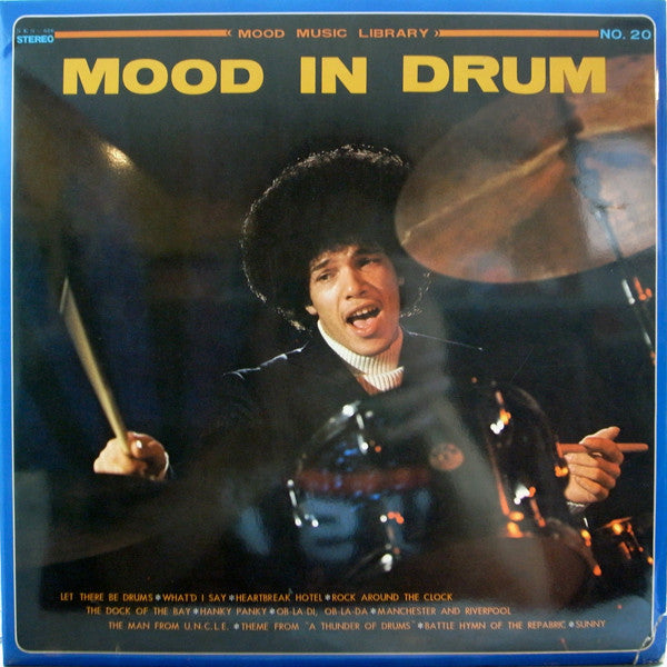 Johnny Young (5) - Mood In Drum (Vinyl, LP, Album, Stereo) Near Mint (NM or M-) / Near Mint (NM or M-)
