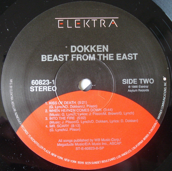 Dokken - Beast From The East (2xVinyl, LP, Album) Near Mint (NM or M-) / Very Good (VG)