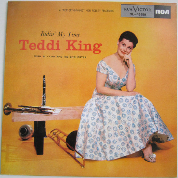 Teddi King - Bidin' My Time (Vinyl, LP, Reissue) Very Good Plus (VG+) / Very Good Plus (VG+)