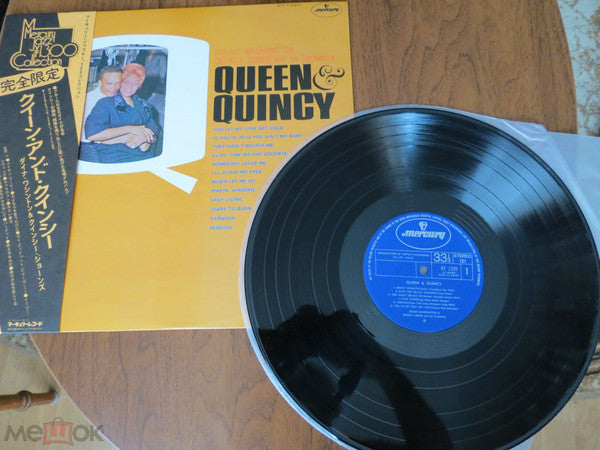 Dinah Washington - Queen & Quincy (Vinyl, LP, Reissue, Stereo) Good Plus (G+) / Very Good (VG)