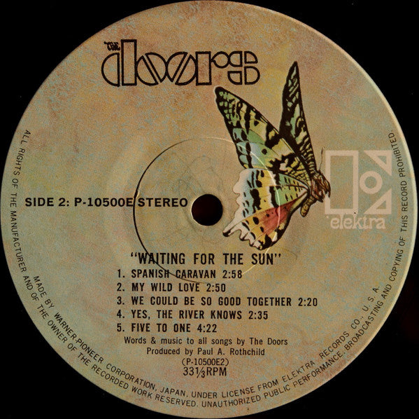 The Doors - Waiting For The Sun (Vinyl, LP, Album, Reissue, Stereo)