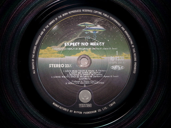 Nazareth (2) - Expect No Mercy (Vinyl, LP, Album) Very Good (VG) / Very Good Plus (VG+)