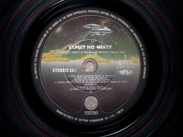 Nazareth (2) - Expect No Mercy (Vinyl, LP, Album) Very Good Plus (VG+) / Very Good Plus (VG+)