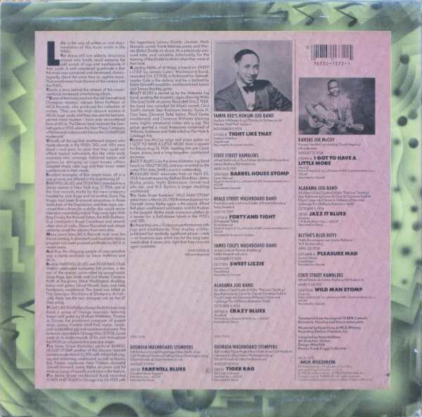Various - Jazzy Jugs And Washboards (Vinyl, LP, Compilation) Very Good (VG) / Very Good (VG)