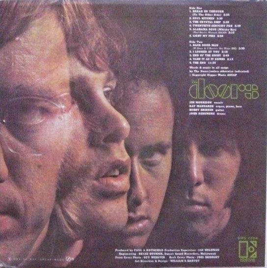 The Doors - The Doors (Vinyl, LP, Album, Stereo, Reissue) Very Good (VG) / Very Good (VG)