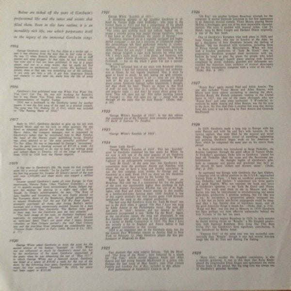 Chris Connor - Chris Connor Sings The George Gershwin Almanac Of Song (2xVinyl, LP) Very Good Plus (VG+) / Very Good Plus (VG+)