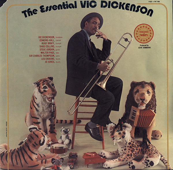Vic Dickenson - The Essential Vic Dickenson (2xVinyl, LP, Compilation) Very Good (VG) / Very Good Plus (VG+)