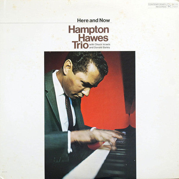 Hampton Hawes Trio - Here And Now (Vinyl, LP, Album) Very Good Plus (VG+) / Very Good Plus (VG+)