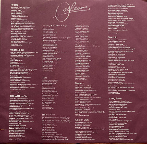 Orleans - Waking And Dreaming (Vinyl, LP, Album) Very Good (VG) / Good (G)