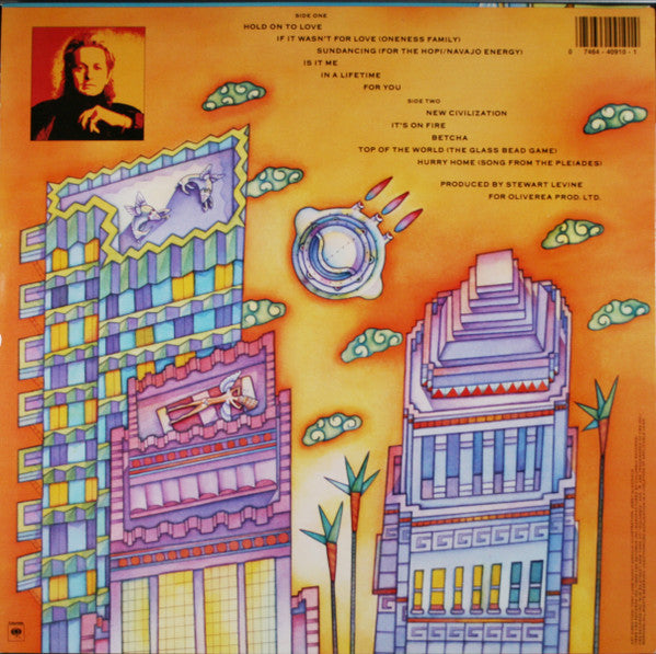 Jon Anderson - In The City Of Angels (Vinyl, LP, Album) Near Mint (NM or M-) / Very Good Plus (VG+)