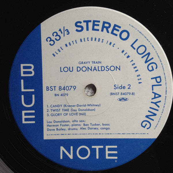 Lou Donaldson - Gravy Train (Vinyl, LP, Album, Limited Edition, Rei...