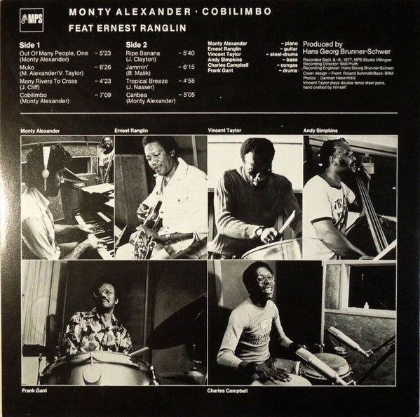 Monty Alexander - Cobilimbo (Vinyl, LP, Album) Good Plus (G+) / Very Good (VG)