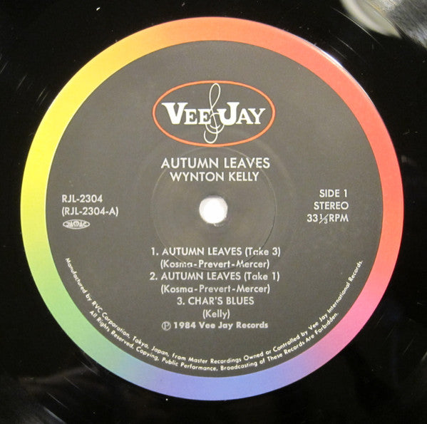 Wynton Kelly - Autumn Leaves = 枯葉 II (Vinyl, LP, Album, Stereo)