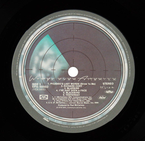 Wings (2) - Wings Over America (Vinyl, LP, Album, Stereo)