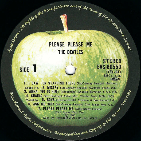 The Beatles - Please Please Me = プリーズ・プリーズ・ミー (Vinyl, LP, Album, Re...