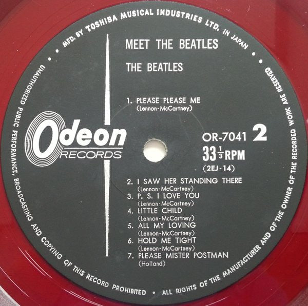 The Beatles - Meet The Beatles! (Vinyl, LP, Album, Reissue, Mono)