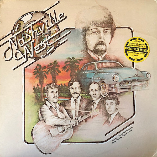 Nashville West - Nashville West (Vinyl, LP, Album) Good Plus (G+) / Good Plus (G+)