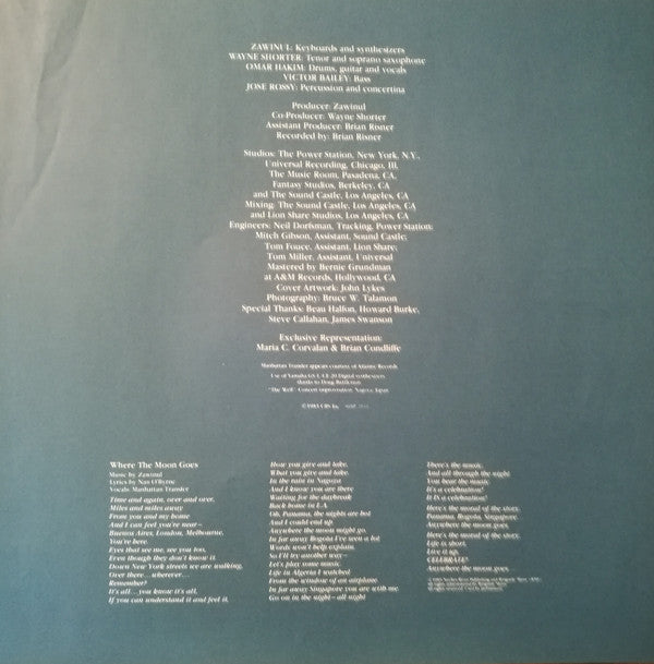 Weather Report - Procession (Vinyl, LP, Album) Very Good Plus (VG+) / Very Good Plus (VG+)