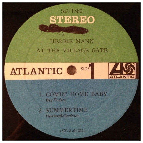 Herbie Mann - Herbie Mann At The Village Gate (Vinyl, LP, Album, Reissue, Stereo) Very Good (VG) / Very Good Plus (VG+)