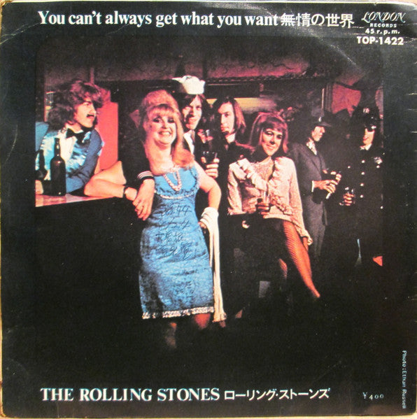 The Rolling Stones - Honky Tonk Women / You Can't Always Get What You Want (Vinyl, 7", 45 RPM, Single) Very Good (VG) / Good (G)