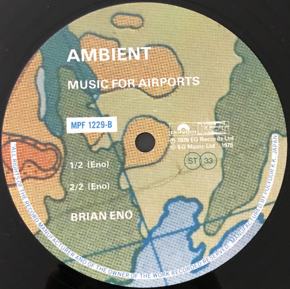 Brian Eno - Ambient 1 (Music For Airports) (Vinyl, LP, Album)