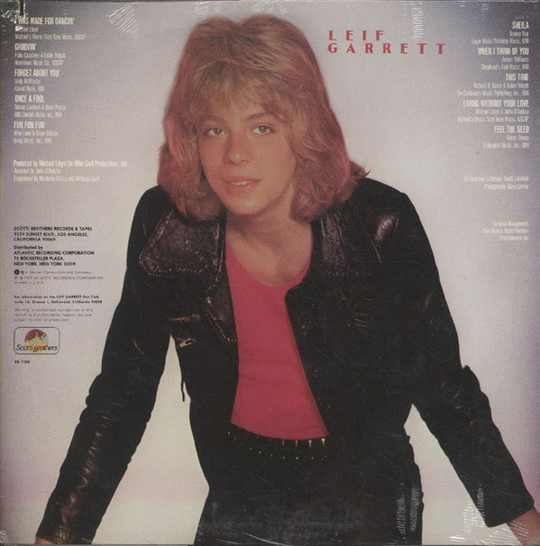 Leif Garrett - Feel The Need (Vinyl, LP, Album) Very Good (VG) / Very Good (VG)