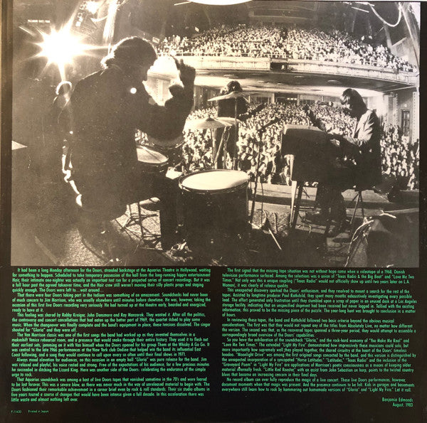 The Doors - Alive, She Cried (Vinyl, LP, Album)