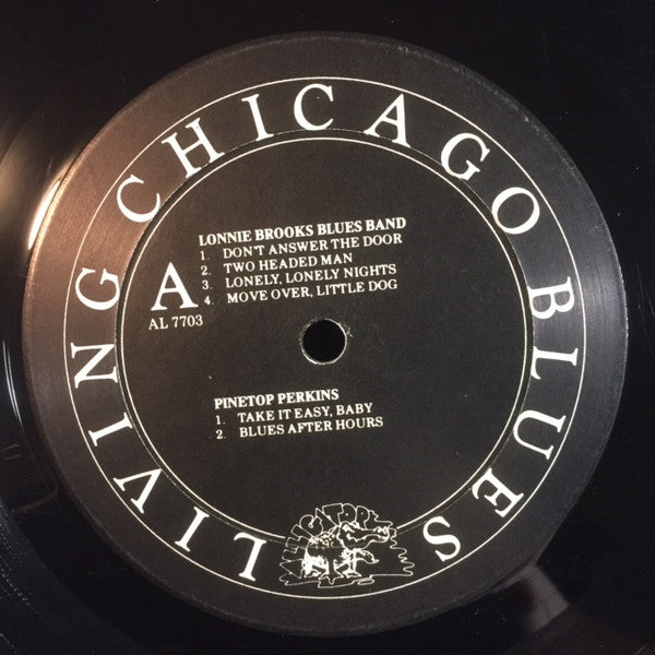 Various - Living Chicago Blues Volume Number 3 (Vinyl, LP, Compilation, Repress, Stereo) Very Good (VG) / Very Good (VG)