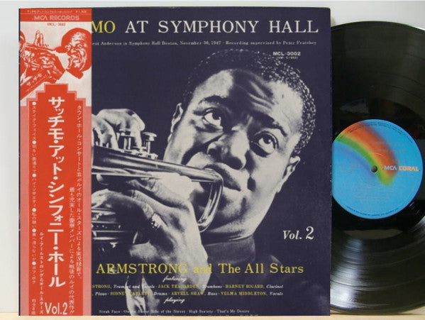 Louis Armstrong And His All-Stars - Satchmo At Symphony Hall Vol.2 (Vinyl, LP, Album, Reissue, Mono) Very Good Plus (VG+) / Very Good Plus (VG+)