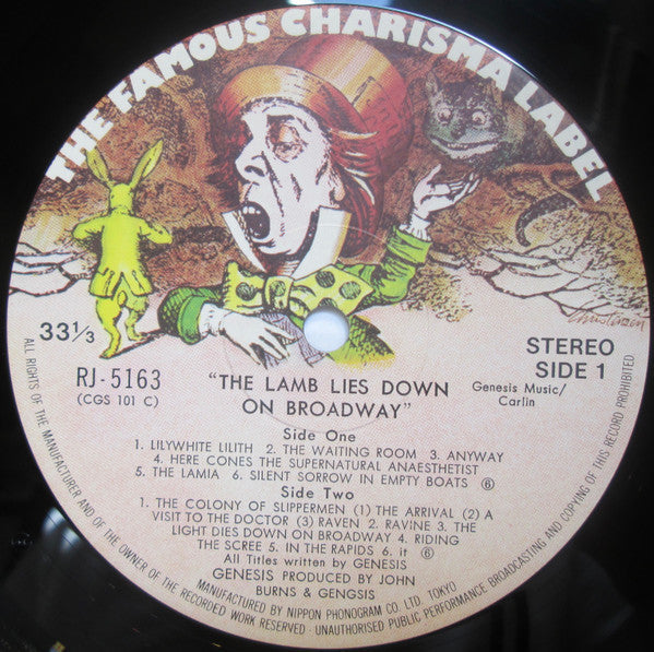 Genesis - The Lamb Lies Down On Broadway (2xVinyl, LP, Album, Stereo) Very Good Plus (VG+) / Very Good (VG)