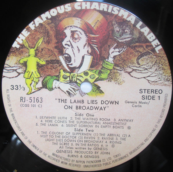 Genesis - The Lamb Lies Down On Broadway (2xVinyl, LP, Album, Stereo) Very Good (VG) / Very Good Plus (VG+)