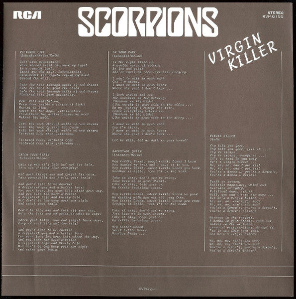 Scorpions - Virgin Killer (Vinyl, LP, Album)