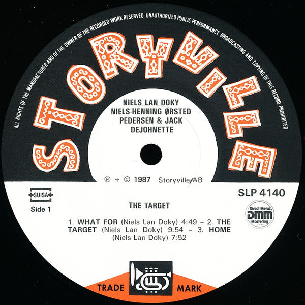 Niels Lan Doky - The Target (Vinyl, LP, Album) Very Good Plus (VG+) / Very Good Plus (VG+)